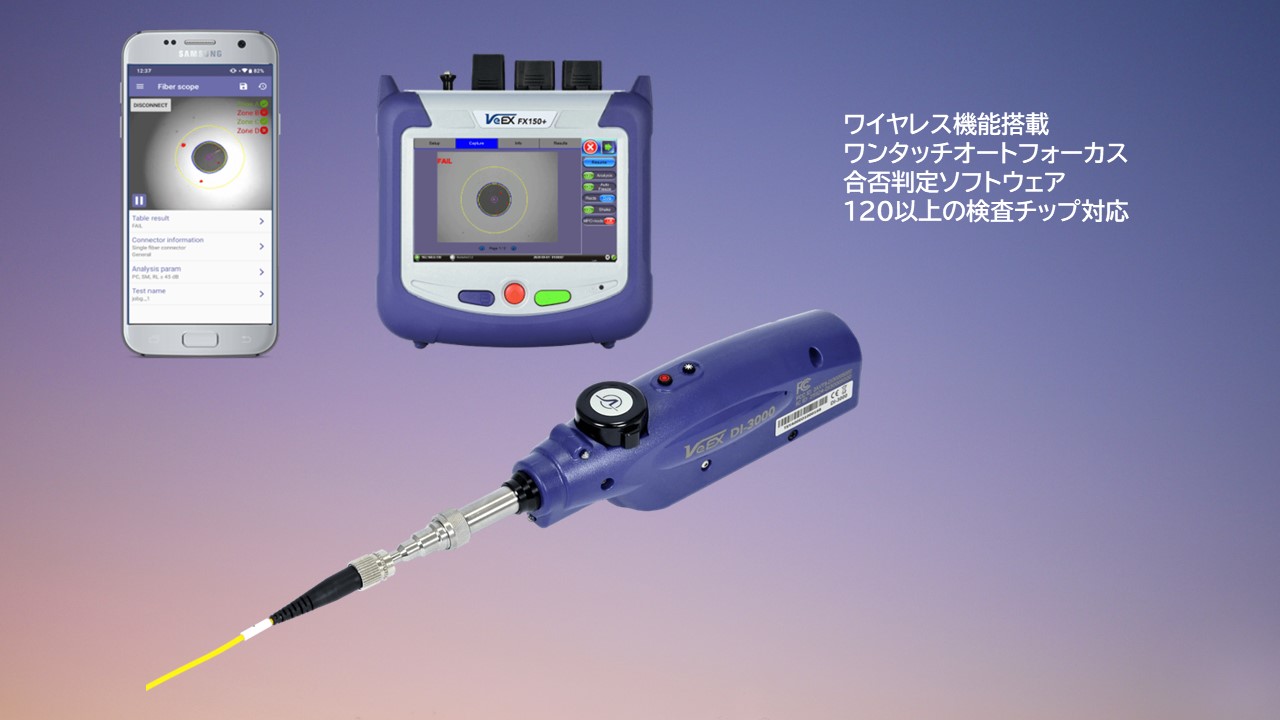 DI-3000】Lightel製 ワイヤレス(Wi-Fi)オートフォーカス光ファイバー 